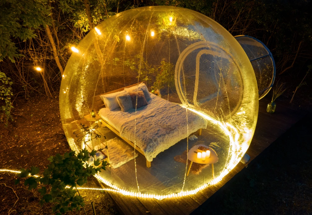 bubble tent dome